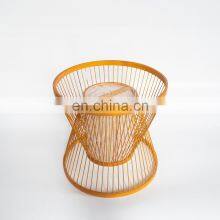 Supplier High Quality Bamboo Chandelier Ceiling Lamp | Bamboo Pendant Light Woven Lampshade Vietnam thumbnail-4