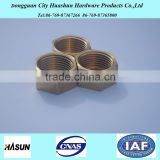 customized screw machine turned parts brass screw caps