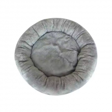 Meow Love Soft Indoor Pet Rest Sleeping Bed Sofa Round Donut Cat Bed Calming Washable Plush Dog Bed thumbnail-4