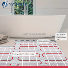 Modern Design HDPE+PP Electric Underfloor Heating Mat Waterproof Floor Warming Mat for Bathroom Electric Heating System