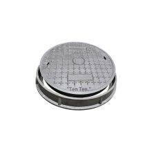 Lubao Composite Resin Round Manhole Cover Manufacturer, φ400 for Municipal, Residential Areas, Parks, Manholes, Power and Communication Handholes thumbnail-5