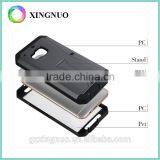 Dual Layer Hybird Armor Case Advanced Shock Absorption With Kick-Stand Feature for HTC M9 thumbnail-3