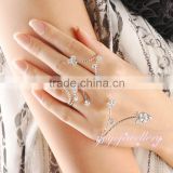 Cubic zirconia china jewelry copper magnetic bracelet