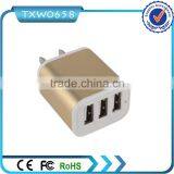 3.1A 3 USB USA Wall Charger For IPhone 6S/7 thumbnail-4