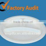 Biodegradable Bagasse Tableware With Compartment