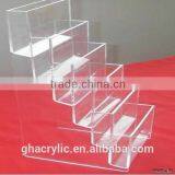 GH-RZ551 Smooth and Shinning Fashional Design Clear Acrylic Dispaly Rack ,top Grade Acrylic Display Rack thumbnail-2
