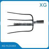 Garden Tools Forged Steel Pitch Fork Agricultural Tool Fork Wood Handle thumbnail-2