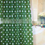 White Wave Point Hot Sale Shower Curtain With Hook thumbnail-4