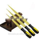 High-carbon Steel Gold Wood Rasp,plastic Handles,second Cut,Furniture Tools
