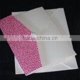 Sample Letter of Invitation Embossed With Pocket Wedding Invitation Card