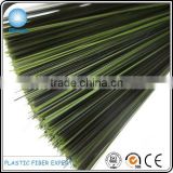 Artificial pine needle polyester PET plastic fiber for Christmas Tree