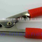 Jumper Wires Alligator Crocodile Roach Test Clip Plastic Handles Crocodile Clips 50.5mm Red Color I00099 thumbnail-1