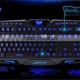 2015 Best Selling on Amazon Wired Back Lighting Keyboard for Computer thumbnail-3