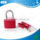 2015 Hot Selling Fashion Red Luggage Diary Padlock