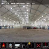 30m Temporary White PVC Fabric Dome Tent Industrial Warehouse Tent for Sale thumbnail-4