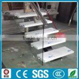Prefabricated Wrought Iron Marble Straight Stairs Manufacture--YUDI thumbnail-3