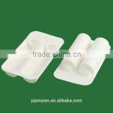 Customized White Sustainable Pulp Moulded Sugar Cane Bagasse Packaging thumbnail-5