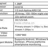1.3MP 960P Speed Dome PTZ IP Network Camera Upto 100-180M IR Distance thumbnail-4
