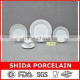 Unique Gold Design 20pcs Round Dinner Set