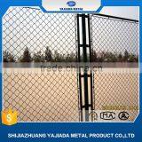 China supplier wire mesh temporary chain link fence with barbed wire