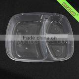 Plastic Food Container 3 Compartment Containers Quality Choice thumbnail-3