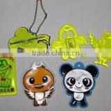 Cheap Soft Pvc Reflective Cartoon Keychains thumbnail-6