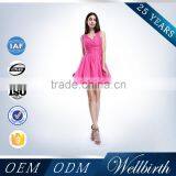 Sexy Transparent Italian Cocktail Dresses With Puffy Tulle Skirt thumbnail-1