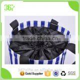 Drawstring Cooler Bag Cheap Handle Lunch Bag Wtih Side Pocket thumbnail-3