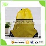 Promotional Backpack Drawstring Shopping Bag with Mesh Bag