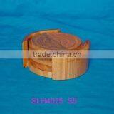 Wooden Cup Mat Set