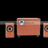 Wholesale mini wooden OEM/ODM best selling audio 2.1speaker