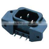 Good Quality Black 3 Pin 10000times Used AC SOCKET With Cheap Price thumbnail-1