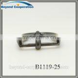 25mm Brush Antique Brass MS. MRS. Decorative Waist Strap Buckle thumbnail-2