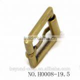 19.5mm Brush Brass Buckle With Roller thumbnail-3