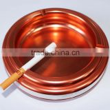 Fancy Round anodizing aluminum stainless steel CNC processing cigar ashtray /ashtray stand/tin ashtray