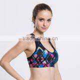 Wholesale Young Ladies Sexy Sportswear Sublimation Printed Gym Trainning Custom Wear Women's Sport Bra Quality Choice thumbnail-2