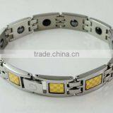 Stunning Good Quality Titanium Bracelet Wth Magnets thumbnail-1