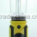 Multi Function Dynamo Flashlight With AM/FM Radio Emergency Siren thumbnail-1