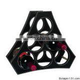 Super Quality Best Selling 4 Bottle Leather Wine Carrier thumbnail-1