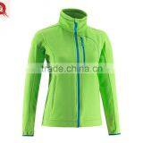 Women Army Green Pink Microfiber Varsity Plain Fleece Jacket Without Hood, Premium Dropship Name Brand Fashion High End Clothing thumbnail-1