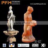 Chinese Interesting Stone Marble Cock Statue thumbnail-1
