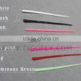 Assorted Colors Ladder Shaped Silicone Skirt Fly Tying Material Beard Squid Rubber Thread thumbnail-2