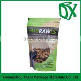 New Products 2016 Customized Printed Clear Window BOPP Plastic Stand up Pouch With Zipper for Dog Food Packaging thumbnail-1