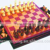 wooden chess board