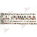 New Design Leopard PU Leather 8mm Bracelet With Simple Buckle,fashion Leather Bracelet thumbnail-3