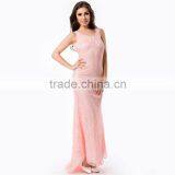 Best Selling Sleeveless Lace Formal Dress Long Maxi Dress Evening Dress thumbnail-1