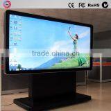 Smart Internet Big Screen 55 Inch HD Floor Standing Touch Screen White Teaching Board thumbnail-2