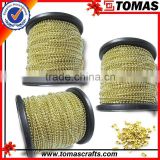 Guangzhou custom gold colour- plated ball chain