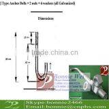 Steel J Bolt,J Type Anchor