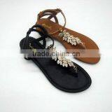 Uniseason TRP+PU Non Slip Summer Ladies Sandals Pictures thumbnail-4
